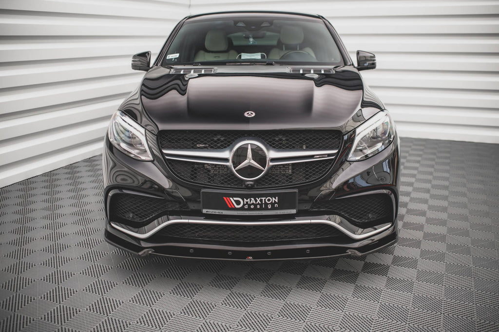 Maxton Design Splitter delantero V.1 para Mercedes-Benz GLE Coupe / SUV 63 AMG C292 / W166 - imagen 2