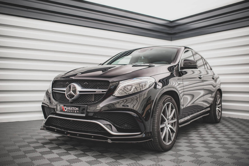 Maxton Design Splitter delantero V.1 para Mercedes-Benz GLE Coupe / SUV 63 AMG C292 / W166 - imagen 1