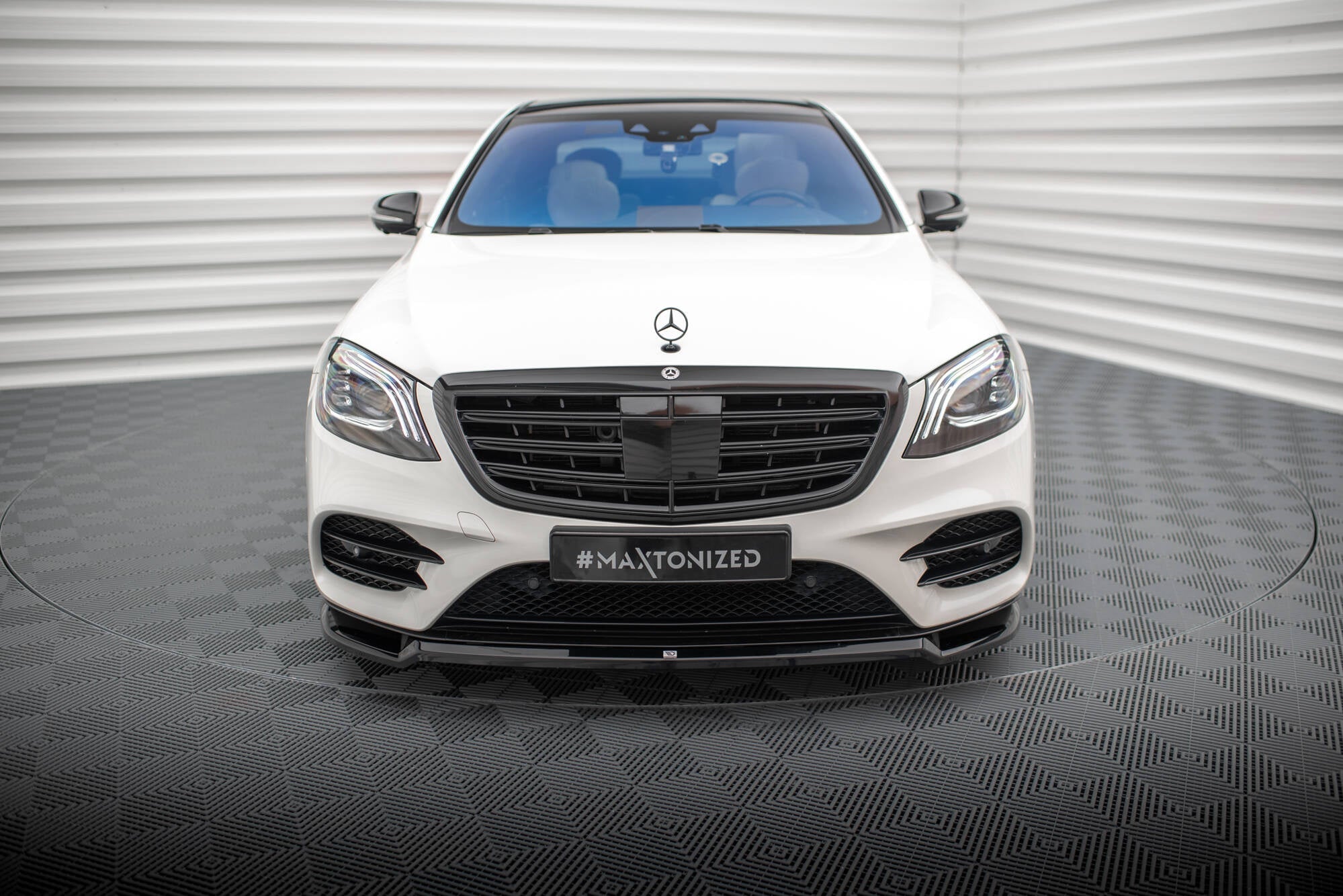 Maxton Design Splitter delantero V.1 para Mercedes-Benz S AMG-Line W222 Facelift - imagen 2