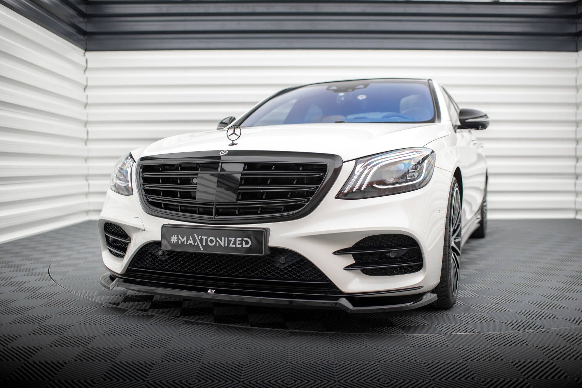 Maxton Design Splitter delantero V.1 para Mercedes-Benz S AMG-Line W222 Facelift - imagen 1