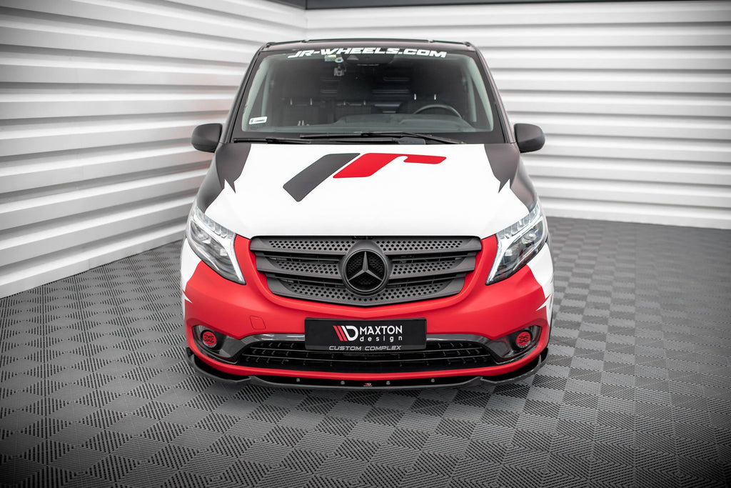 Maxton Design Splitter delantero V.1 para Mercedes-Benz Vito W447 Facelift - imagen 2