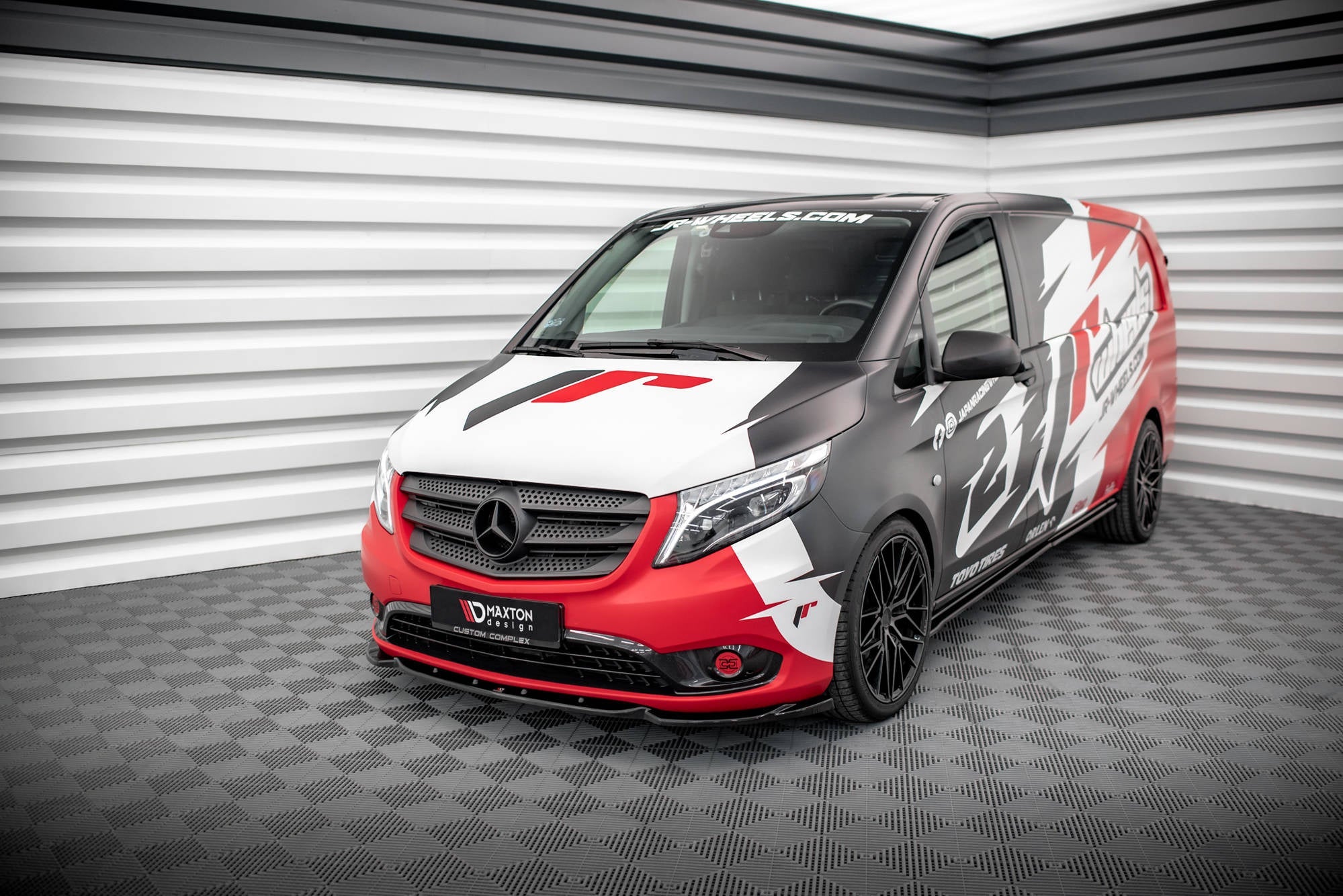 Maxton Design Splitter delantero V.1 para Mercedes-Benz Vito W447 Facelift - imagen 1