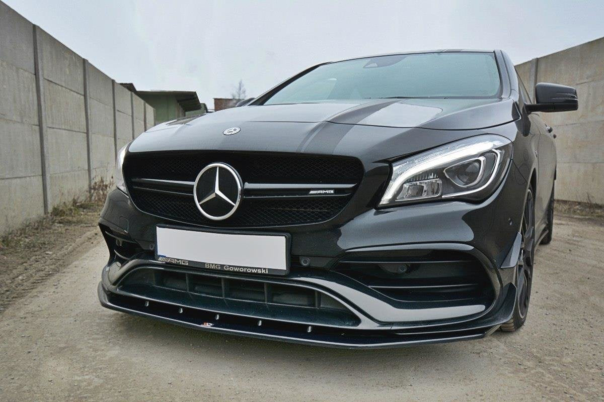 Maxton Design Splitter delantero V.1 para Mercedes CLA A45 AMG C117 Facelift - imagen 1