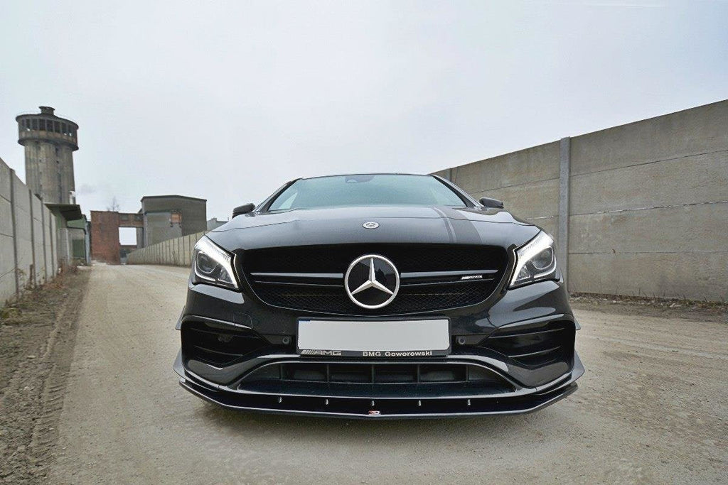 Maxton Design Splitter delantero V.1 para Mercedes CLA A45 AMG C117 Facelift - imagen 2