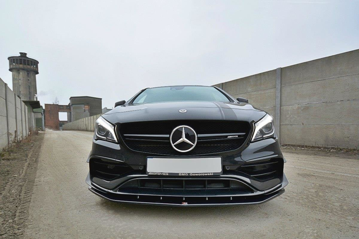 Maxton Design Splitter delantero V.1 para Mercedes CLA A45 AMG C117 Facelift - imagen 2