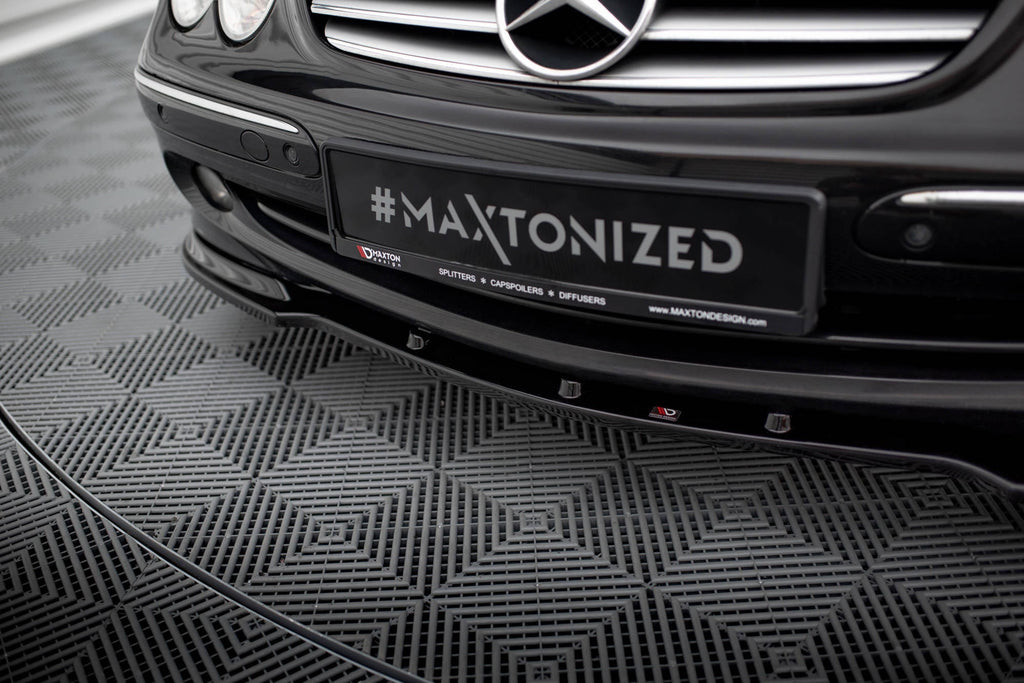 Maxton Design Splitter delantero V.1 para Mercedes CLK W 209 FOR Standard Version - imagen 3