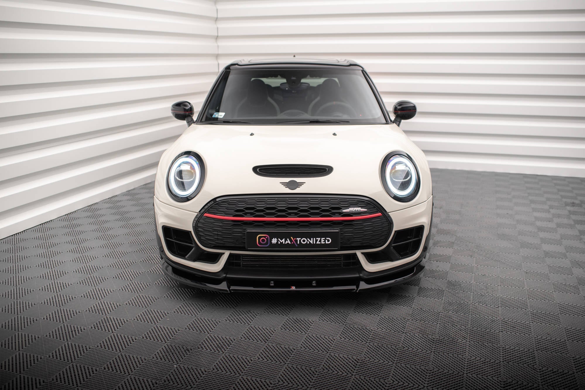 Maxton Design Splitter delantero V.1 para Mini Cooper Clubman John Cooper Works F54 Facelift - imagen 2
