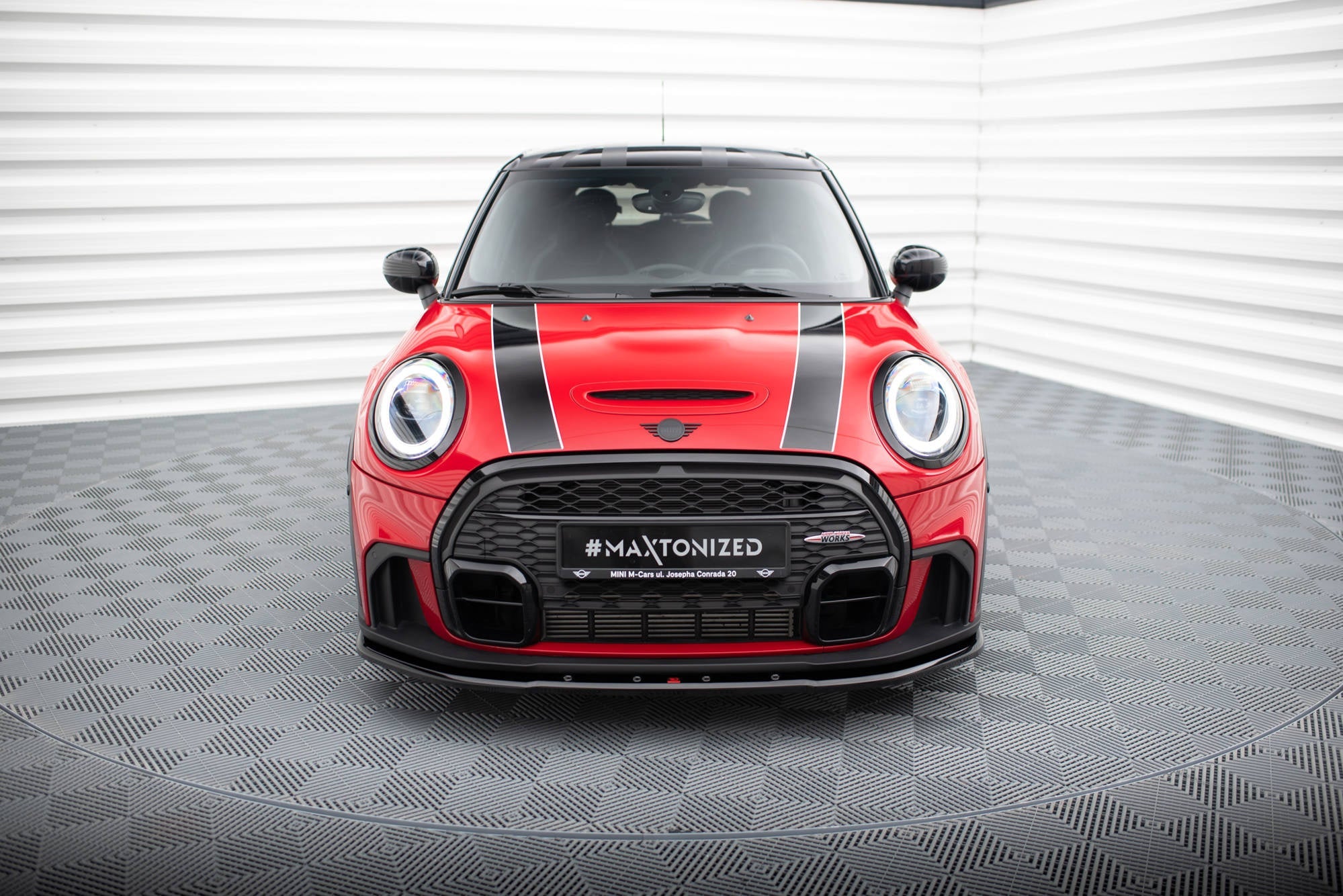 Maxton Design Splitter delantero V.1 para Mini Cooper S John Cooper Works F56 Facelift - imagen 2