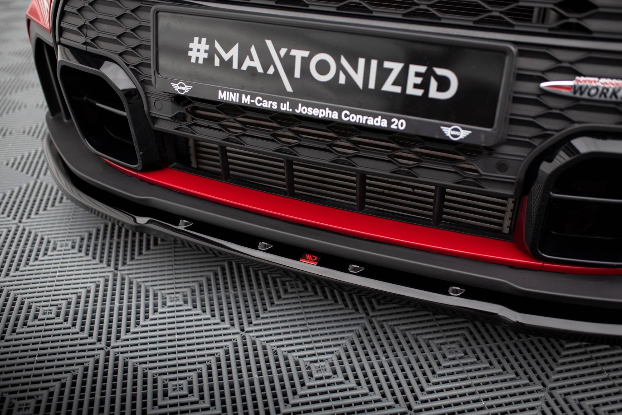 Maxton Design Splitter delantero V.1 para Mini Cooper S John Cooper Works F56 Facelift - imagen 3