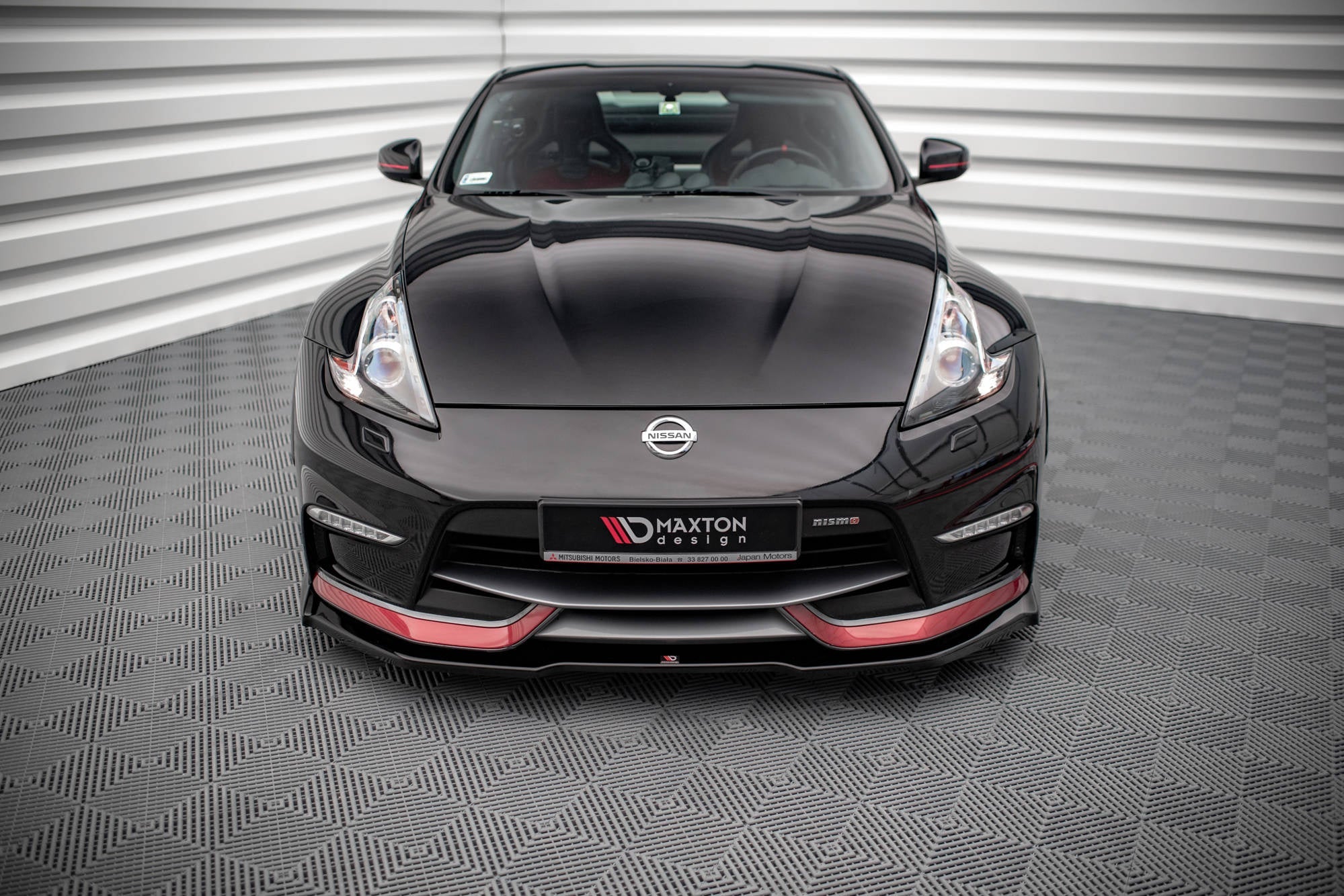 Maxton Design Splitter delantero V.1 para Nissan 370Z Nismo Facelift - imagen 2
