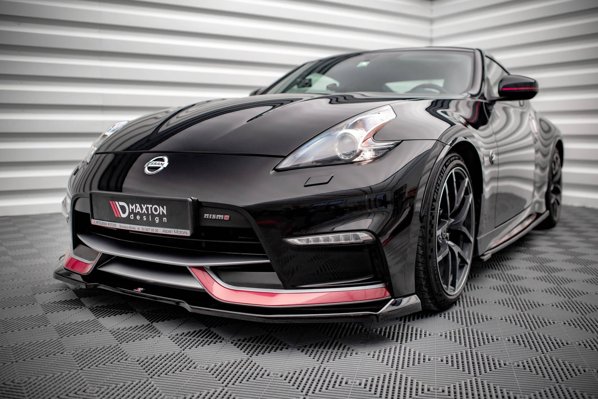 Maxton Design Splitter delantero V.1 para Nissan 370Z Nismo Facelift - imagen 1