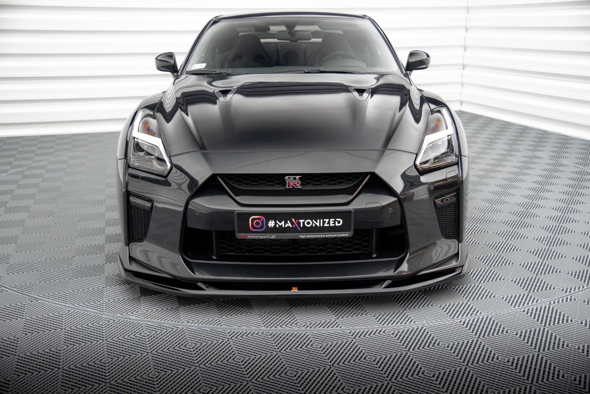 Maxton Design Splitter delantero V.1 para Nissan GTR R35 Facelift - imagen 2
