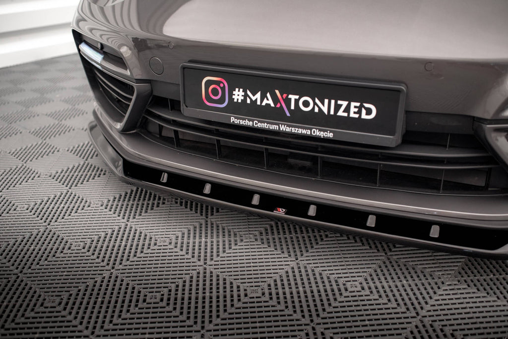 Maxton Design Splitter delantero V.1 para Porsche Panamera Turbo S E-Hybrid - imagen 3