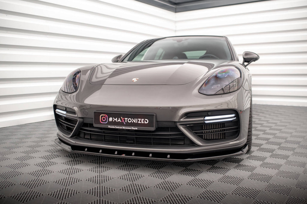 Maxton Design Splitter delantero V.1 para Porsche Panamera Turbo S E-Hybrid - imagen 1