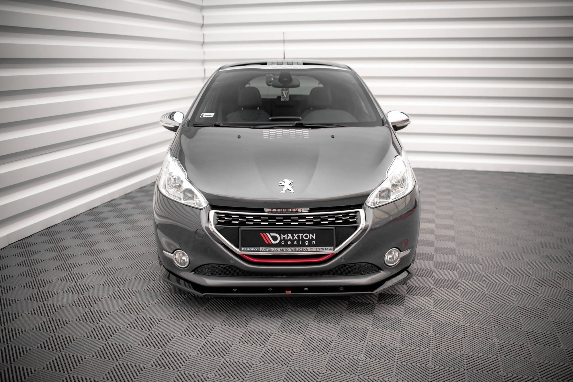 Maxton Design Splitter delantero V.1 para Peugeot 208 GTi Mk1 - imagen 2