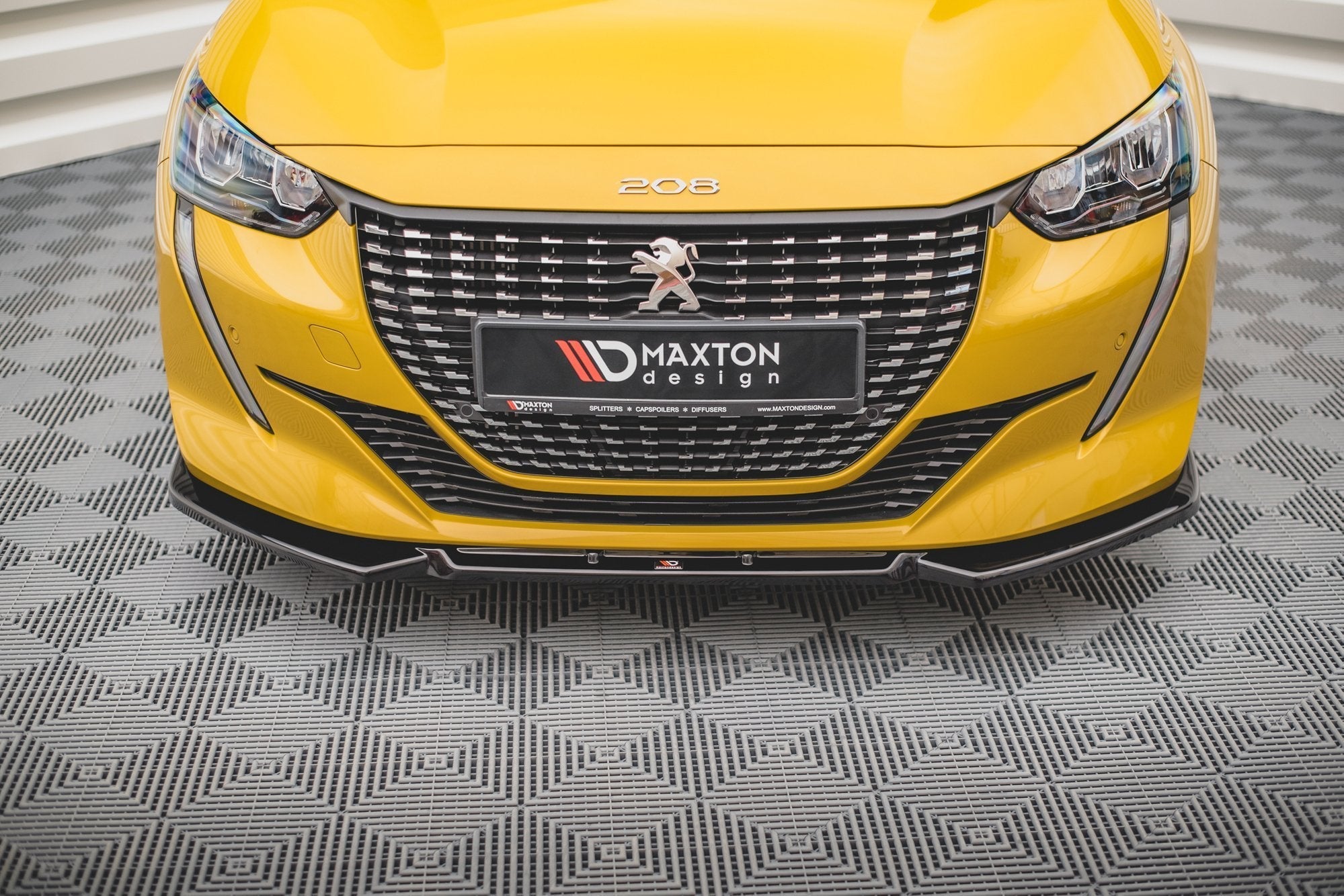 Maxton Design Splitter delantero V.1 para Peugeot 208 Mk2 - imagen 2
