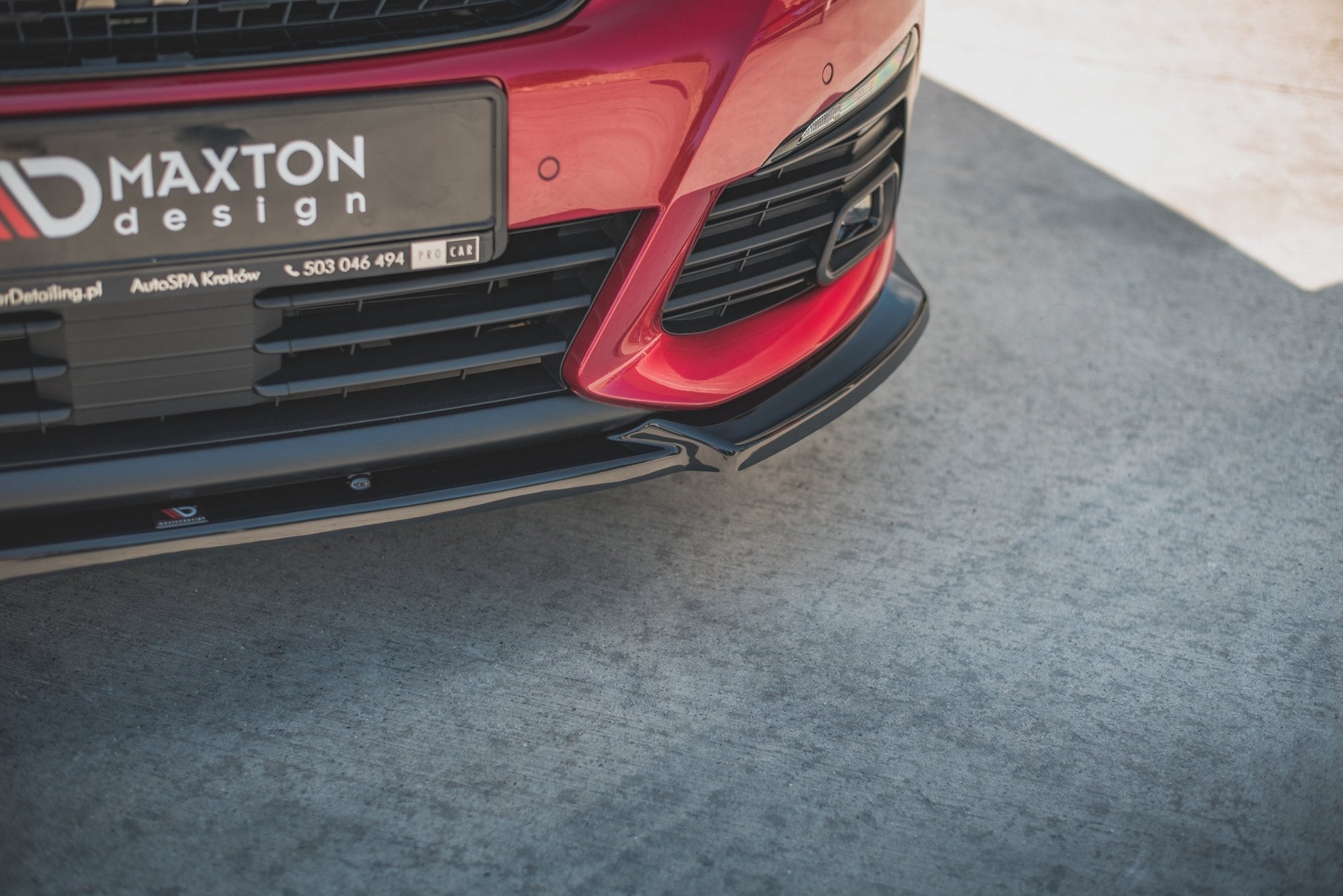 Maxton Design Splitter delantero V.1 para Peugeot 308 GT Mk2 Facelift - imagen 4