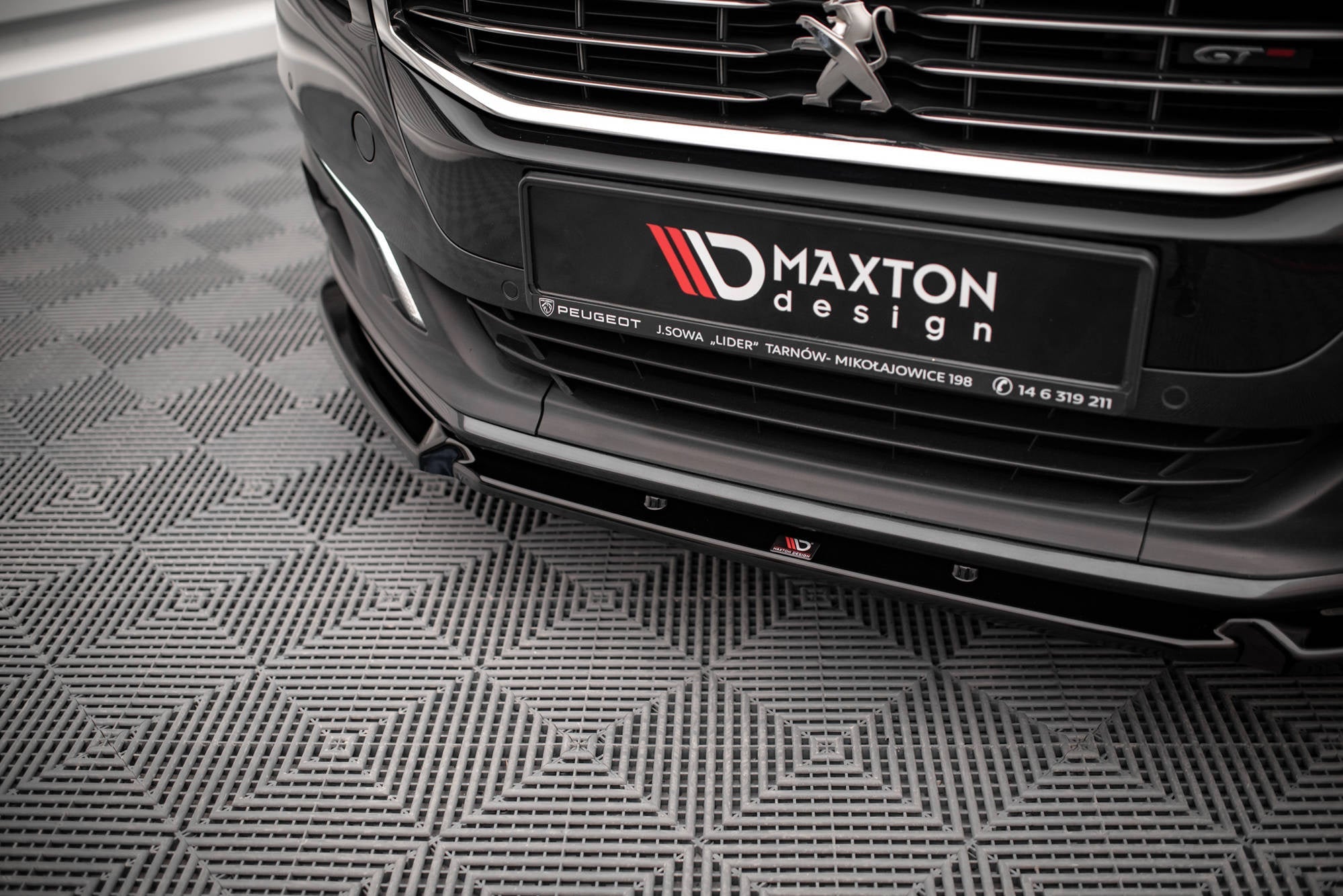Maxton Design Splitter delantero V.1 para Peugeot 508 GT Mk1 Facelift - imagen 3