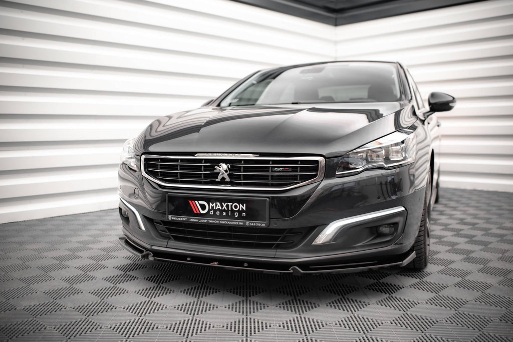 Maxton Design Splitter delantero V.1 para Peugeot 508 GT Mk1 Facelift - imagen 1