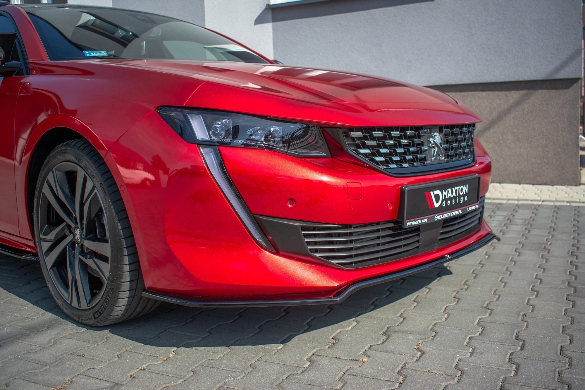 Maxton Design Splitter delantero V.1 para Peugeot 508 GT Mk2 - imagen 2