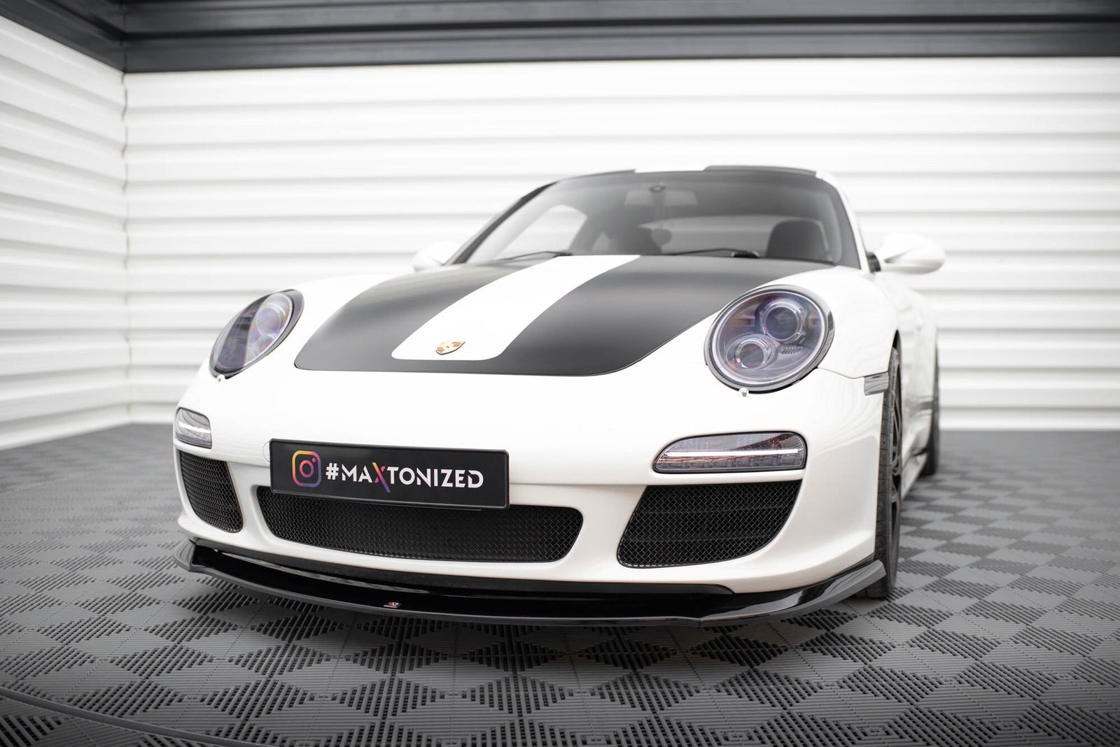 Maxton Design Splitter delantero V.1 para Porsche 911 Carrera 997 Facelift - imagen 1