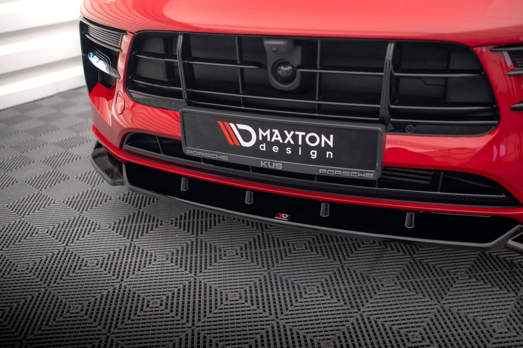 Maxton Design Splitter delantero V.1 para Porsche Macan GTS / Sport Design Mk1 Facelift - imagen 3