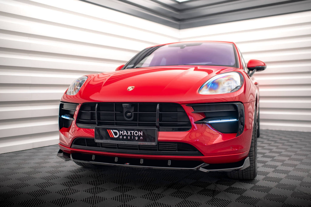 Maxton Design Splitter delantero V.1 para Porsche Macan GTS / Sport Design Mk1 Facelift - imagen 1