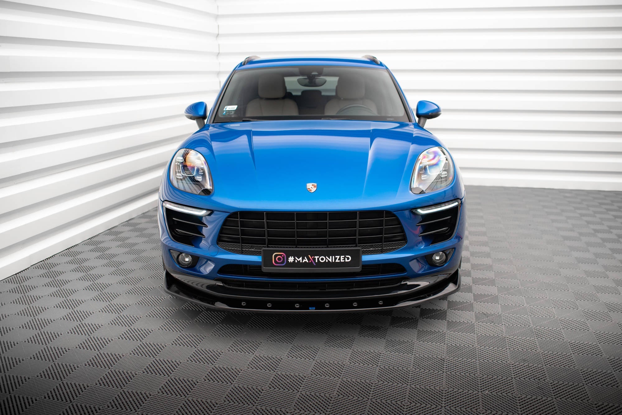 Maxton Design Splitter delantero V.1 para Porsche Macan Mk1 - imagen 2