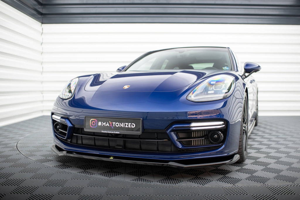 Maxton Design Splitter delantero V.1 para Porsche Panamera E-Hybrid 971 Facelift - imagen 1