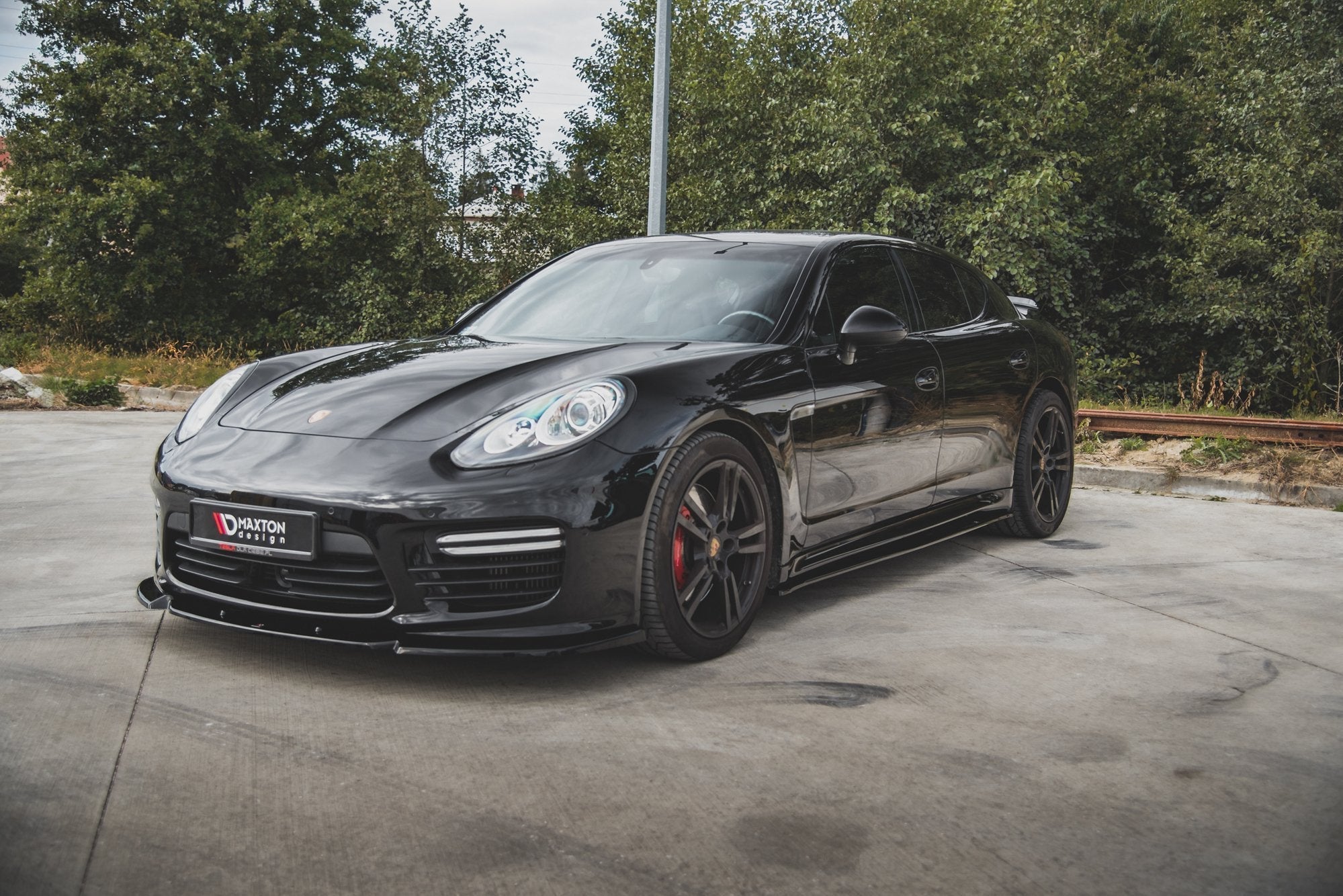 Maxton Design Splitter delantero V.1 para Porsche Panamera Turbo 970 Facelift - imagen 5