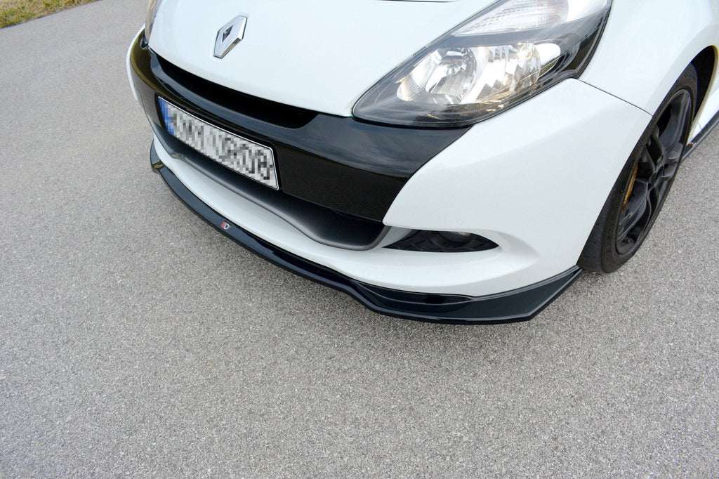 Maxton Design Splitter delantero V.1 para Renault Clio Mk3 RS Facelift - imagen 1