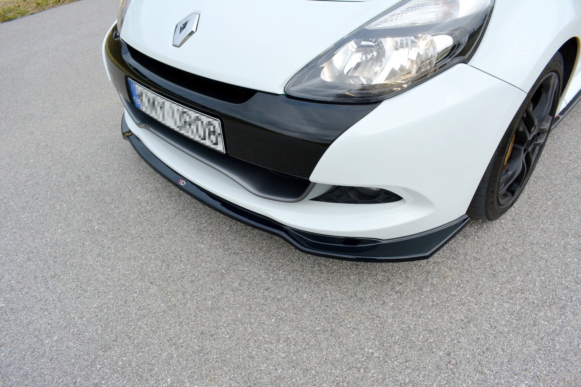 Maxton Design Splitter delantero V.1 para Renault Clio Mk3 RS Facelift - imagen 1