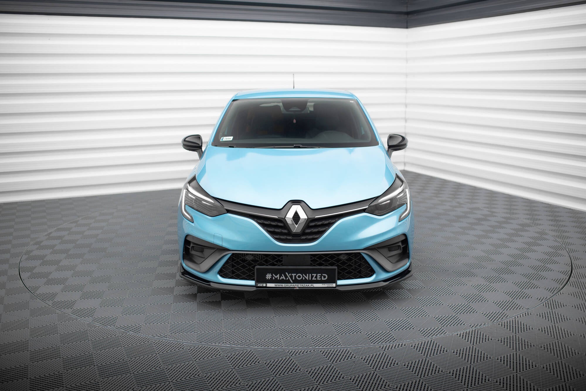 Maxton Design Splitter delantero V.1 para Renault Clio R.S. Line Mk5 - imagen 2