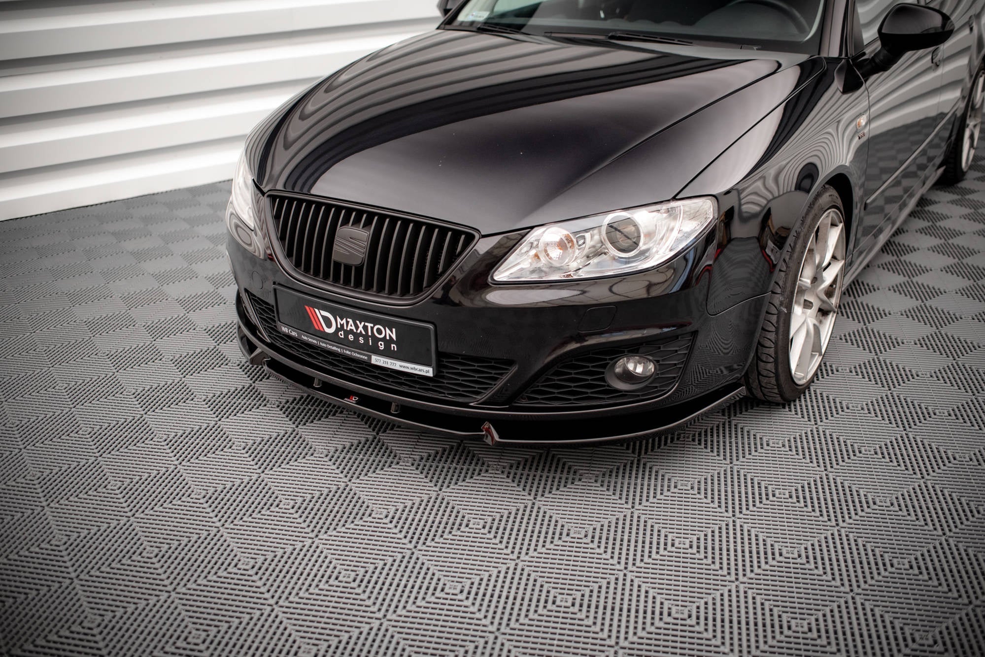 Maxton Design Splitter delantero V.1 para Seat Exeo - imagen 3