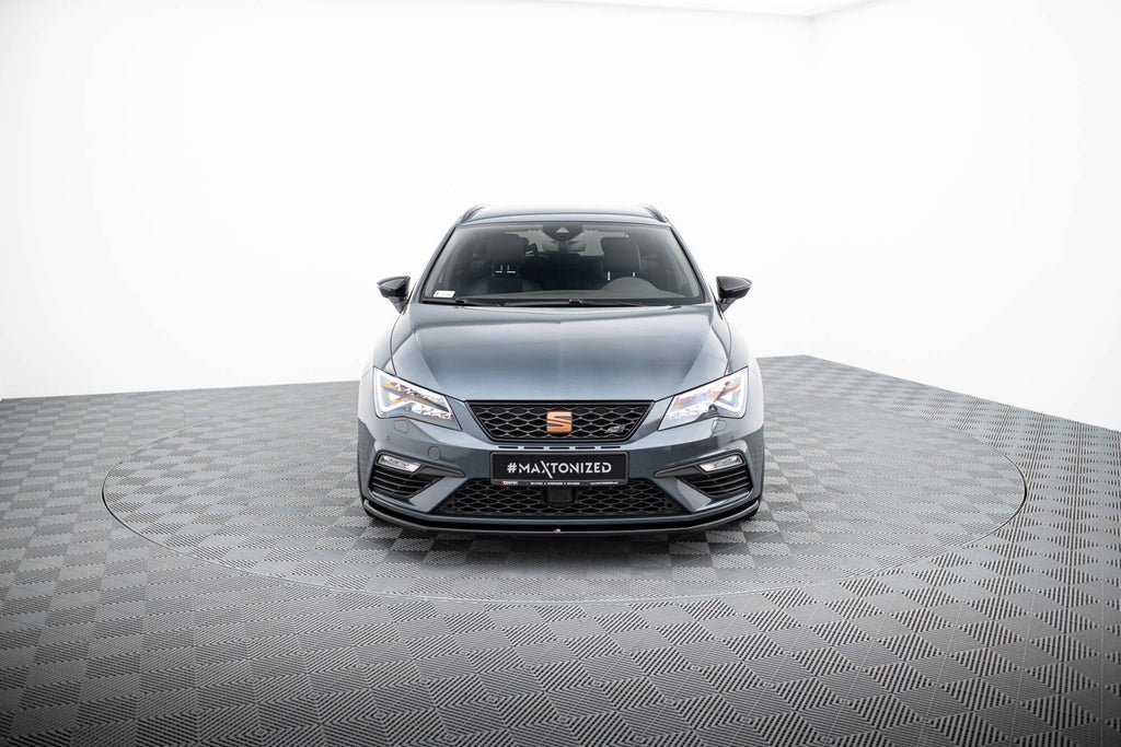 Maxton Design Splitter delantero V.1 para Seat Leon Cupra / FR Mk3 Facelift - imagen 2
