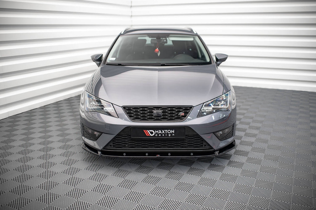 Maxton Design Splitter delantero V.1 para Seat Leon FR / Cupra Mk3 - imagen 2