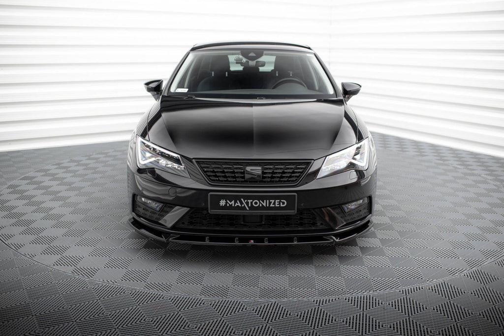 Maxton Design Splitter delantero V.1 para Seat Leon Mk3 Facelift - imagen 2