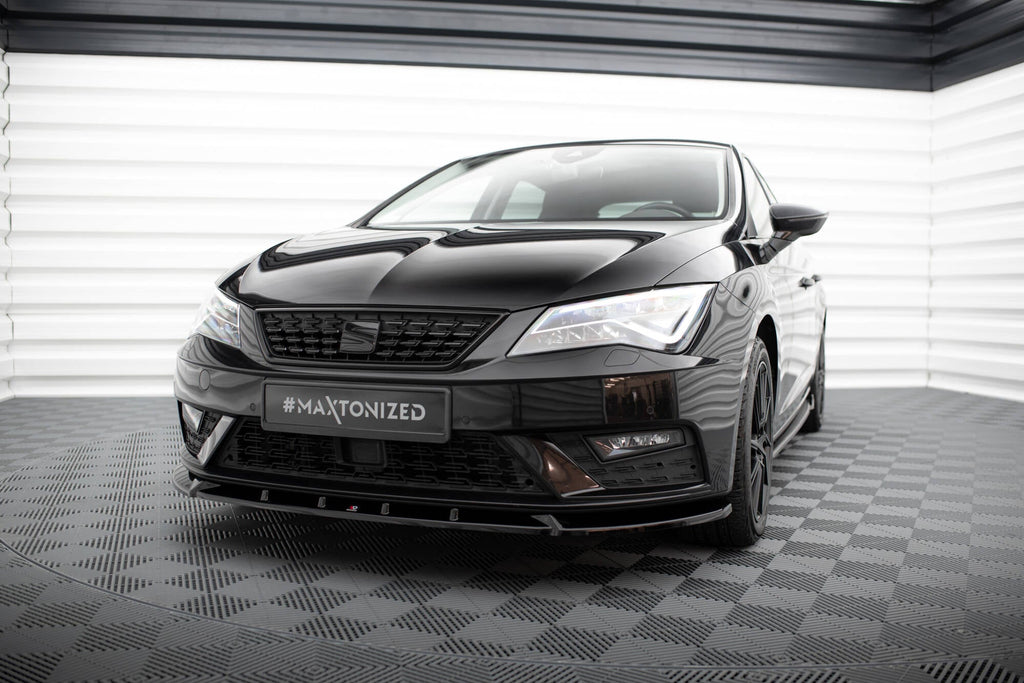 Maxton Design Splitter delantero V.1 para Seat Leon Mk3 Facelift - imagen 1
