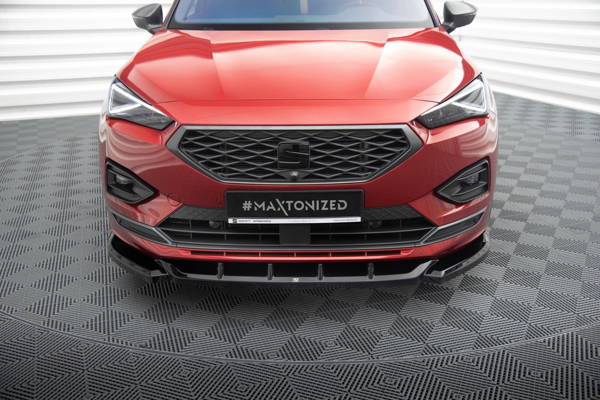 Maxton Design Splitter delantero V.1 para Seat Tarraco FR Mk1 - imagen 2