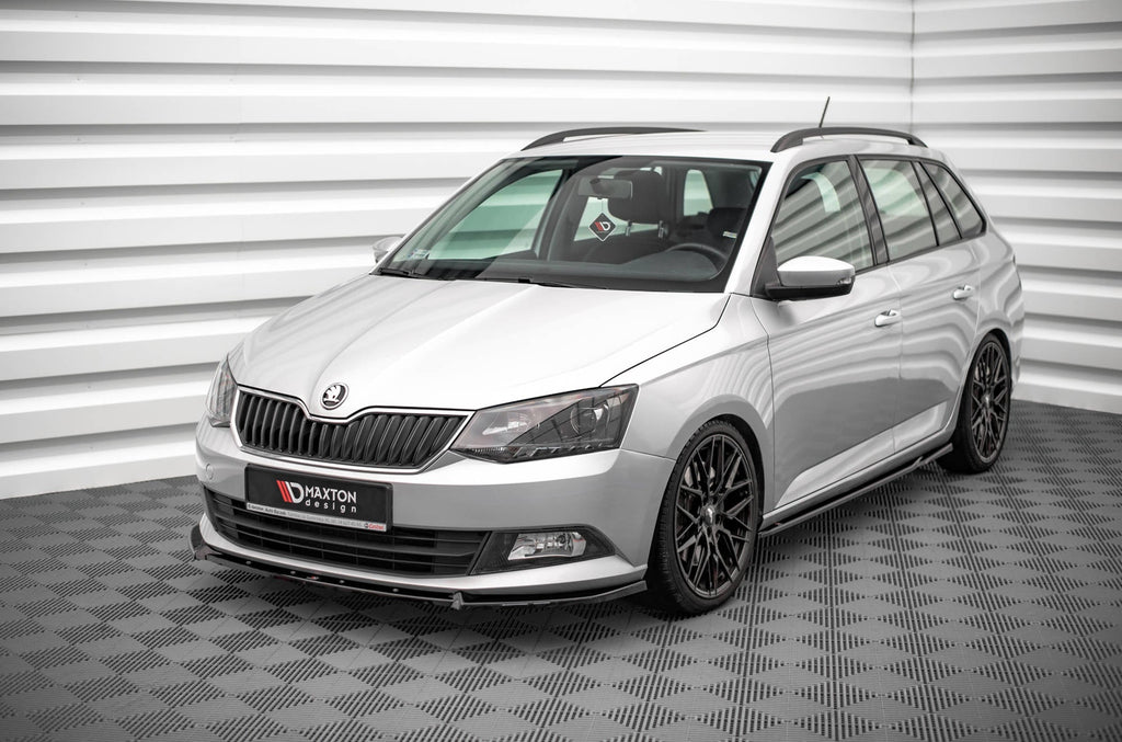 Maxton Design Splitter delantero V.1 para Skoda Fabia Mk3 - imagen 1