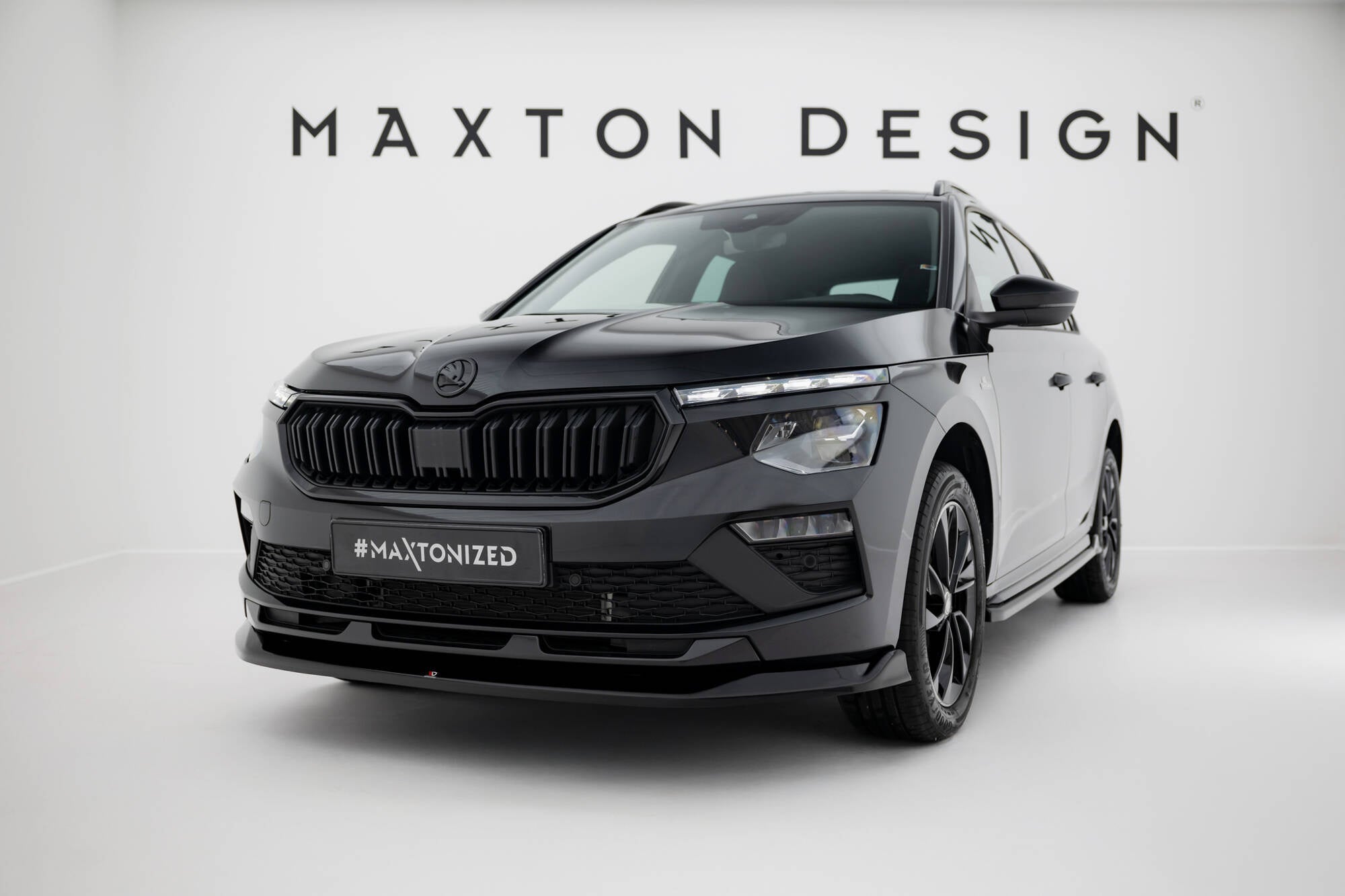 Maxton Design Splitter delantero V.1 para Skoda Kamiq Monte Carlo Mk1 Facelift - imagen 1