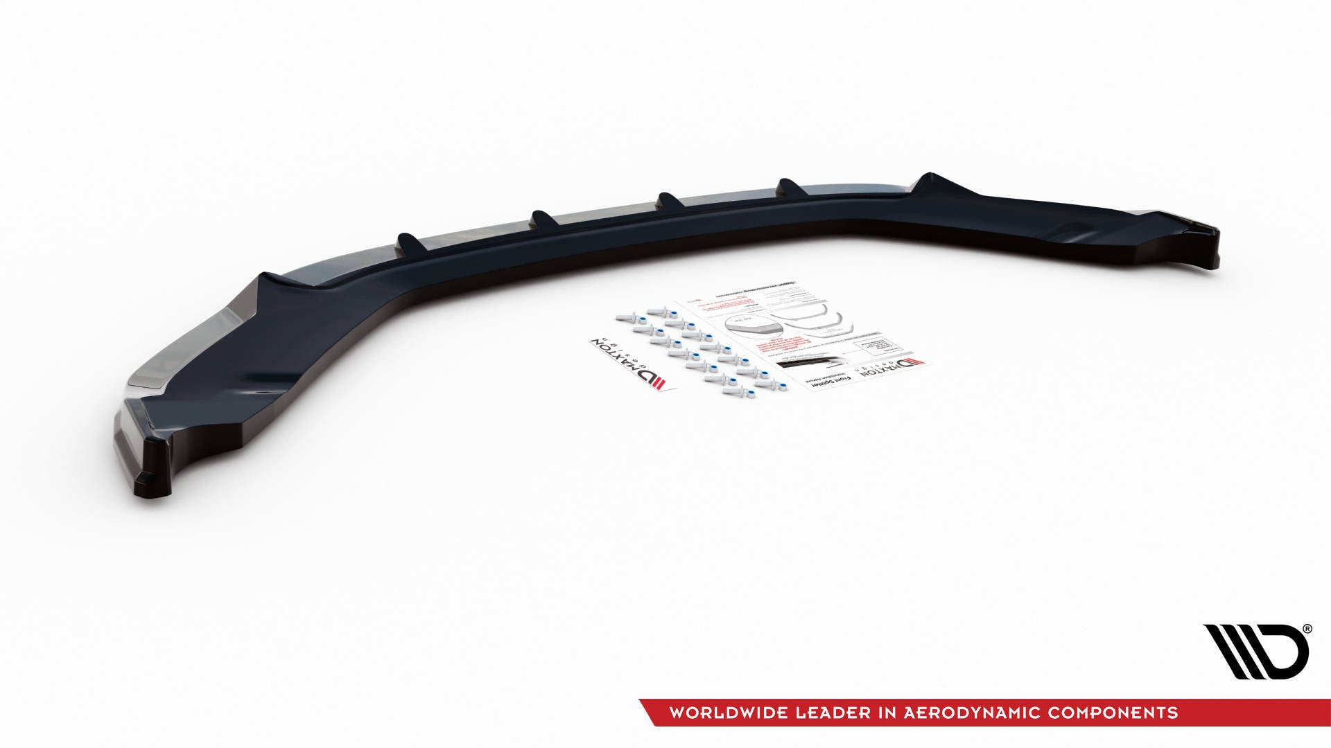 Maxton Design Splitter delantero V.1 para Skoda Kodiaq Mk1 Facelift - imagen 4