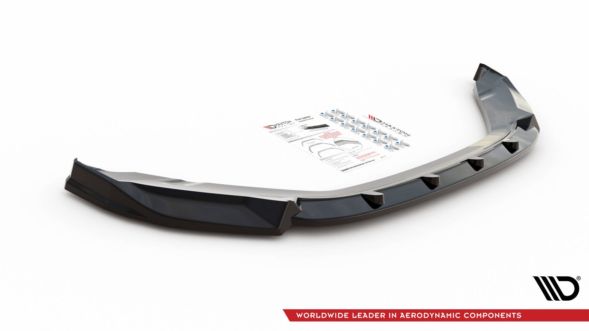 Maxton Design Splitter delantero V.1 para Skoda Kodiaq Mk1 Facelift - imagen 3