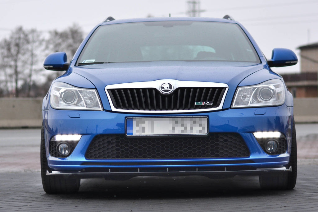 Maxton Design Splitter delantero V.1 para Skoda Octavia RS Mk2 Facelift - imagen 3