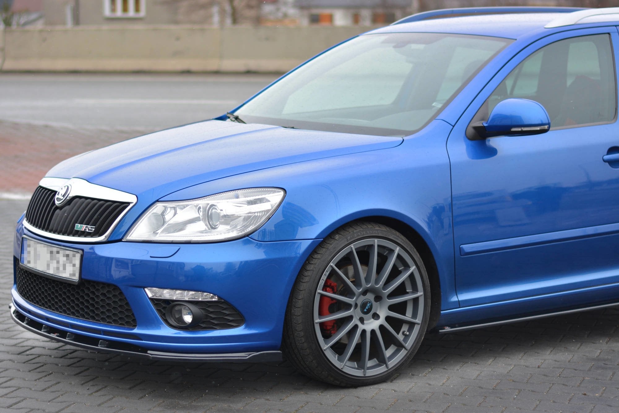 Maxton Design Splitter delantero V.1 para Skoda Octavia RS Mk2 Facelift - imagen 1