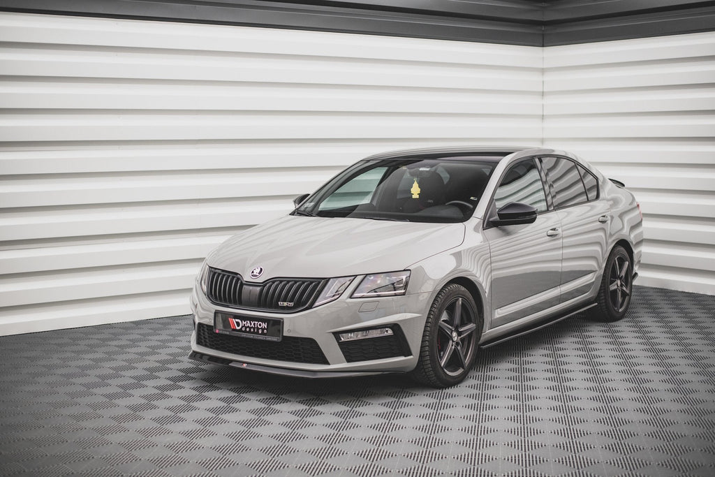 Maxton Design Splitter delantero V.1 para Skoda Octavia RS Mk3 Facelift - imagen 1