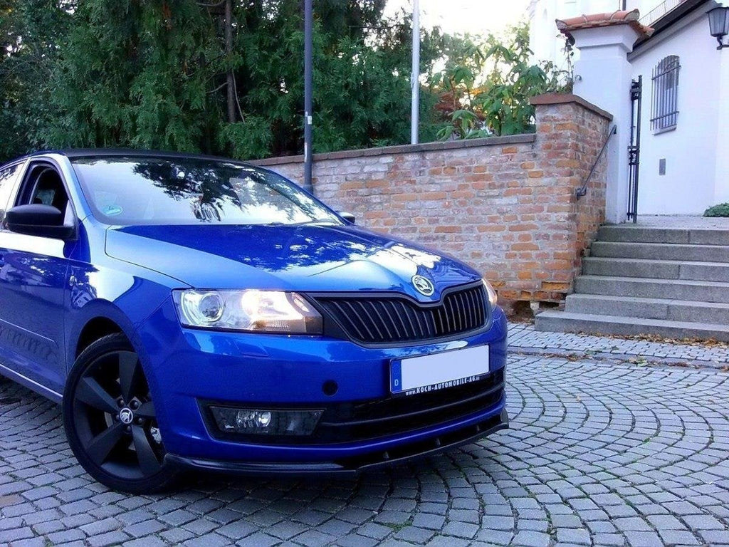 Maxton Design Splitter delantero V.1 para Skoda Rapid - imagen 1