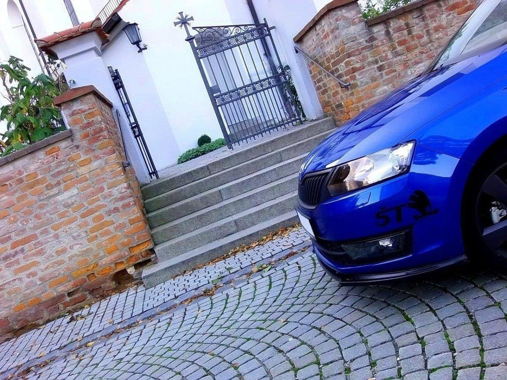 Maxton Design Splitter delantero V.1 para Skoda Rapid - imagen 2