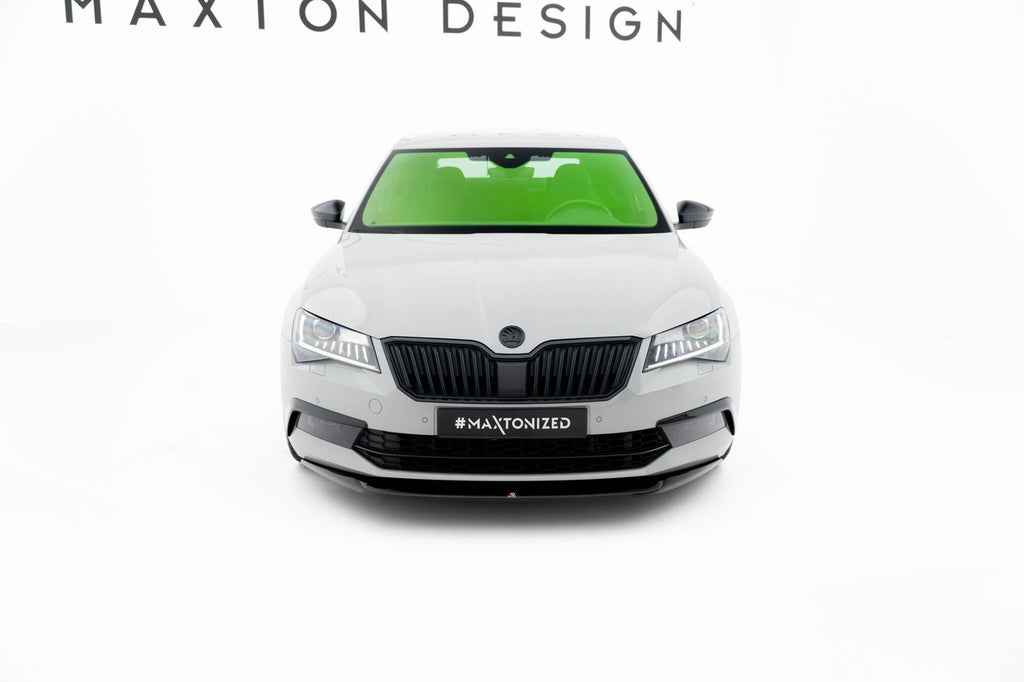 Maxton Design Splitter delantero V.1 para Skoda Superb Liftback / Combi Mk3 - imagen 2
