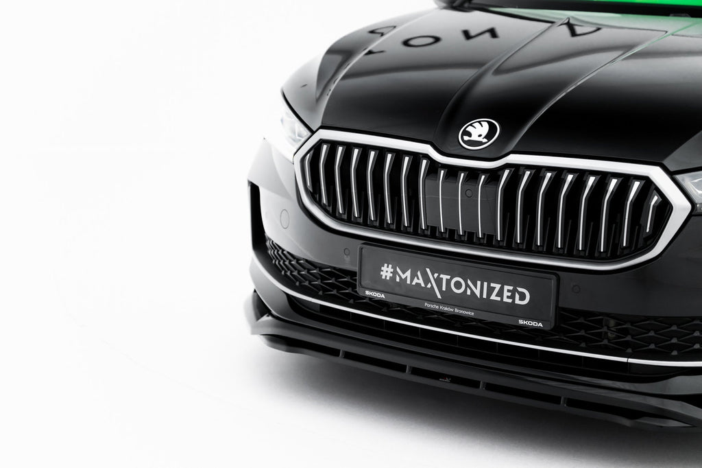 Maxton Design Splitter delantero V.1 para Skoda Superb Mk4 - imagen 4